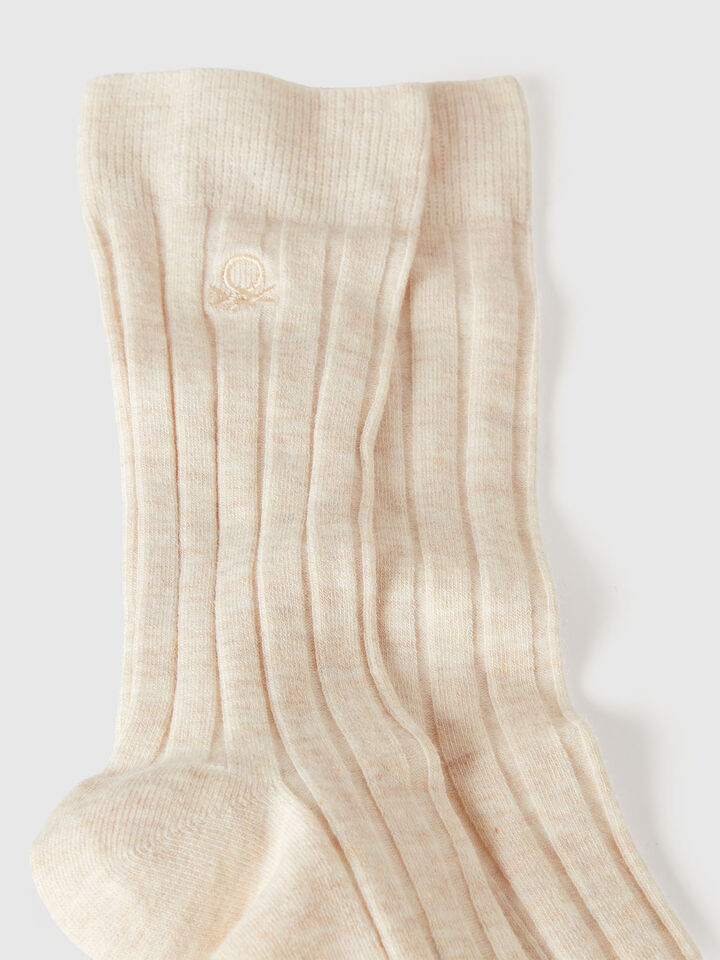 KNITTED SOCKS image number 2